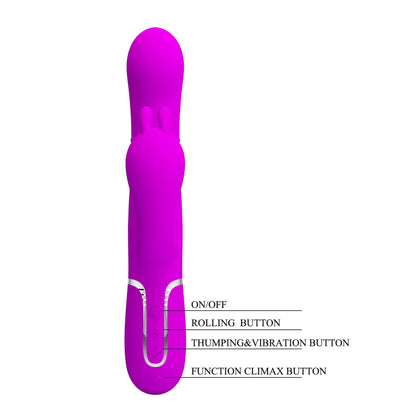 10-PRETTY LOVE - Cammy Purple, Twinkled Tenderness, 7 thumping functions 7 vibration functions 4 rolling functions-10