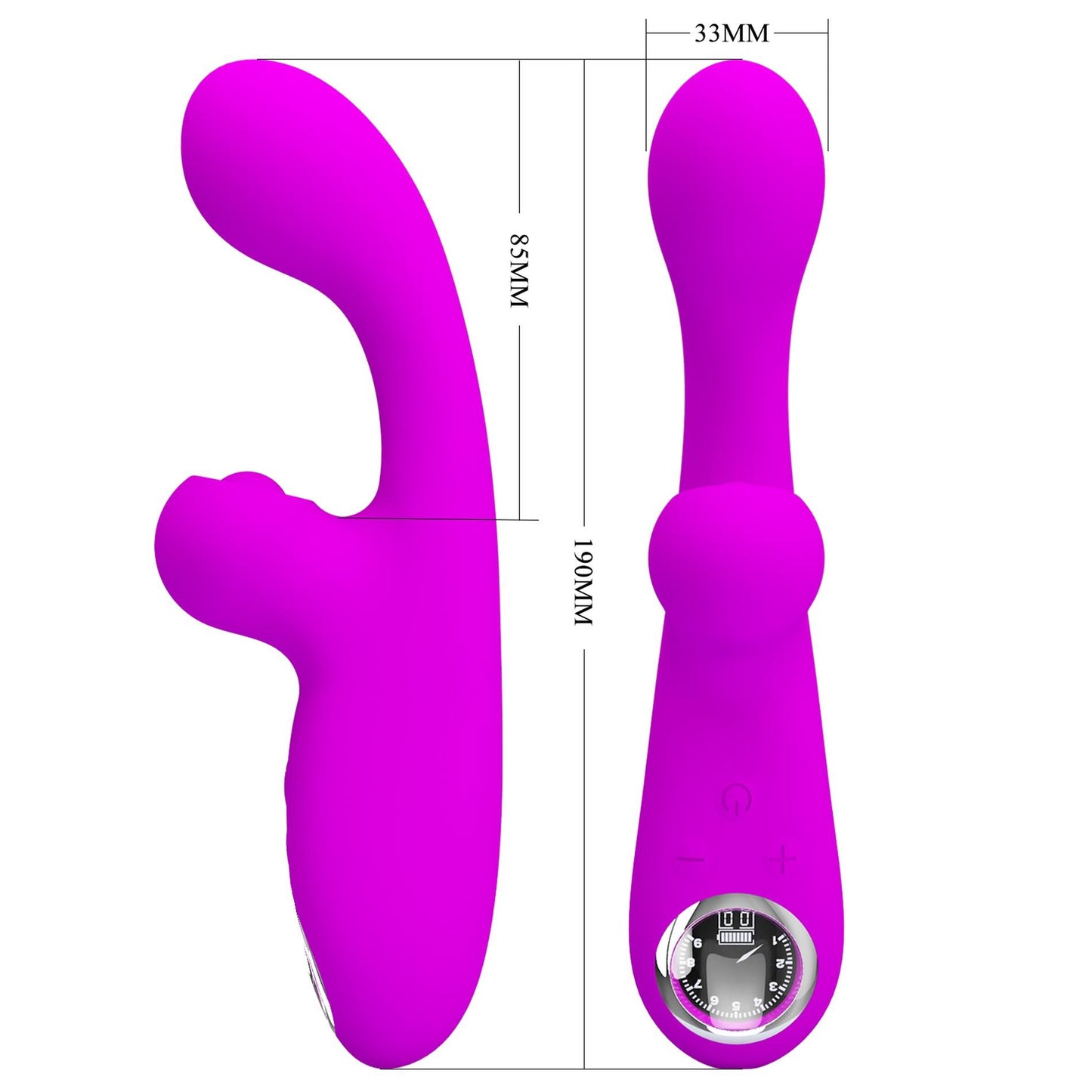 10-PRETTY LOVE - Skylar Purple, 10 vibration functions 9 speed levels 10 thumping functions-10