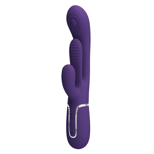 1-Wibrator króliczek PRETTY LOVE - Shonia Dark Purple, Twinkled Tenderness, 7 thumping functions 7 vibration functions-1