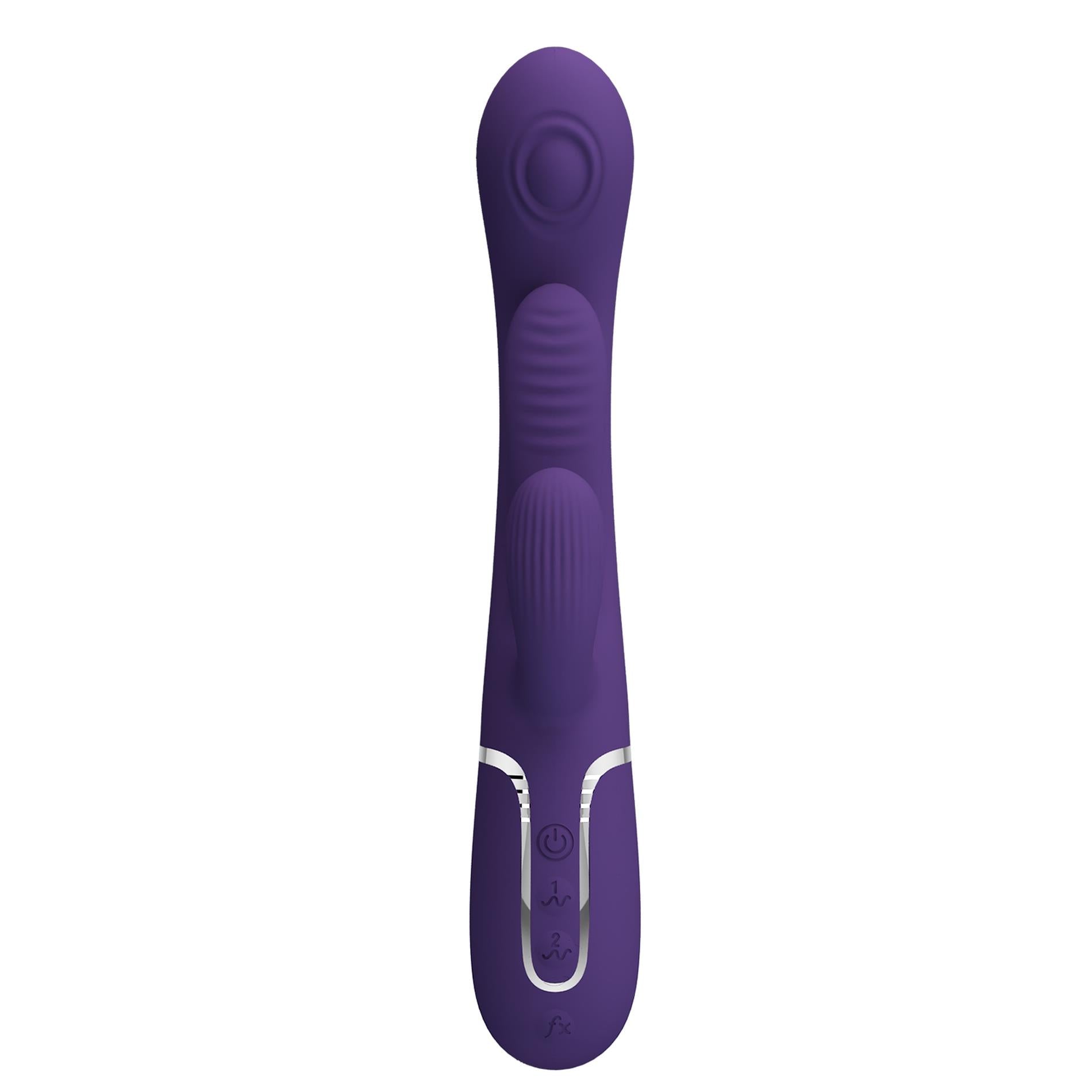 2-Wibrator króliczek PRETTY LOVE - Shonia Dark Purple, Twinkled Tenderness, 7 thumping functions 7 vibration functions-2