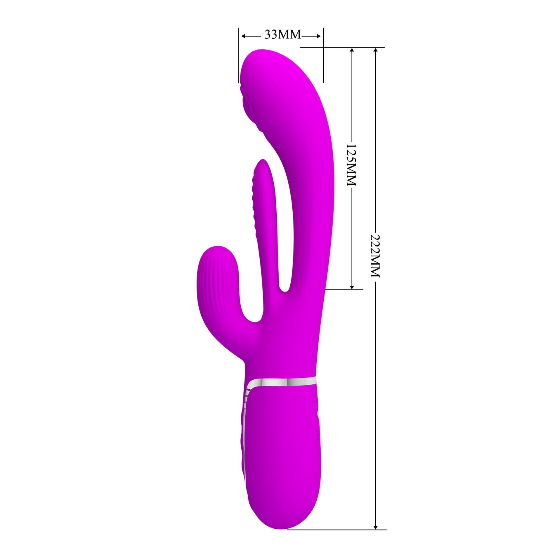 8-PRETTY LOVE - Shonia Purple, Twinkled Tenderness, 7 thumping functions 7 vibration functions-8