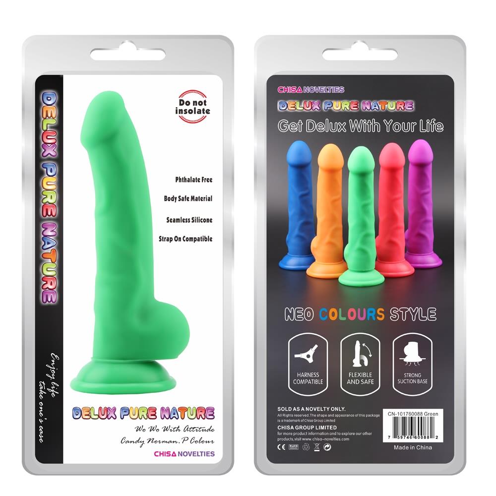 2-Dildo realistyczne penis naturalne przyssawka 21cm-2
