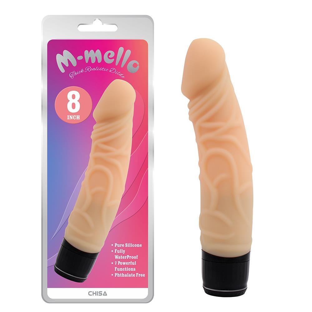 1-Wibrator realistyczny penis członek 19cm 7 trybów-1