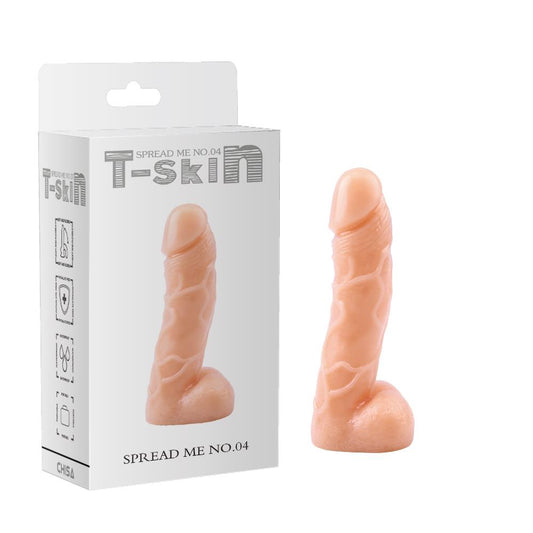 1-Dildo naturalny realistyczny penis członek 17cm-1