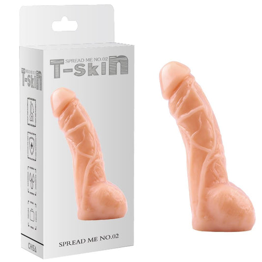 1-Dildo z jądrami realistyczny penis członek 20cm-1