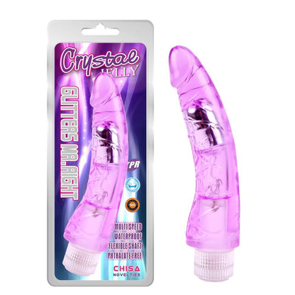 1-Wibrator penis realistyczny żelowy członek 22cm-1