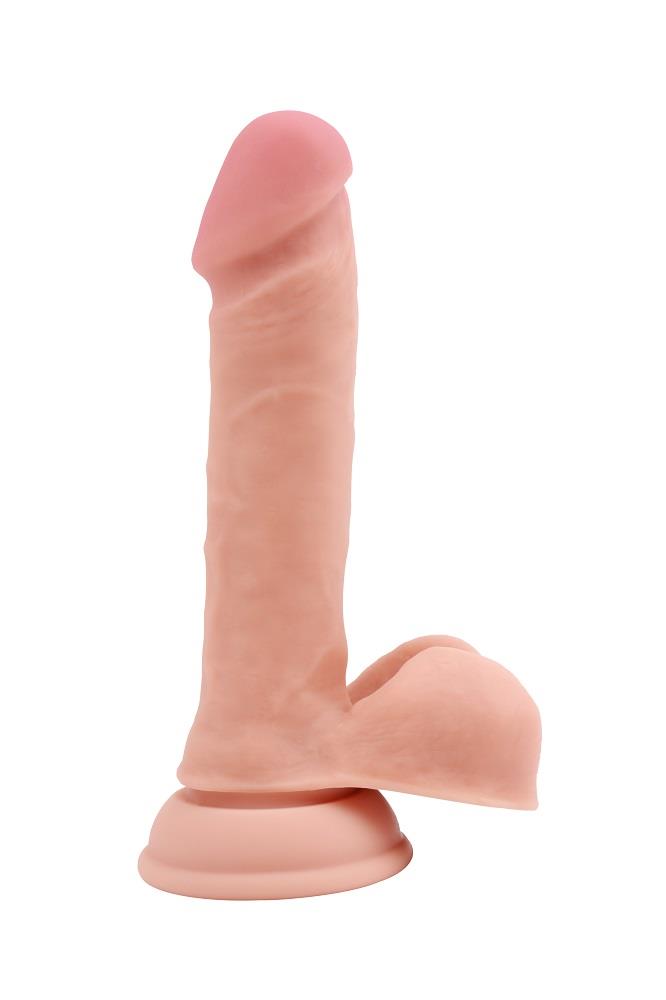 2-Dildo z przyssawką realistyczny penis jądra 19cm-2