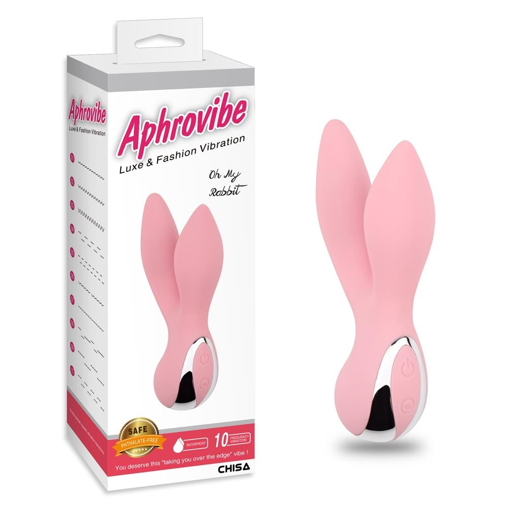 1-Wibrator króliczek masażer łechtaczki 13cm 10 tryb-1