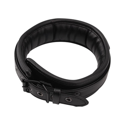 4-Obroża regulowana czarna unisex bdsm bondage sex-4