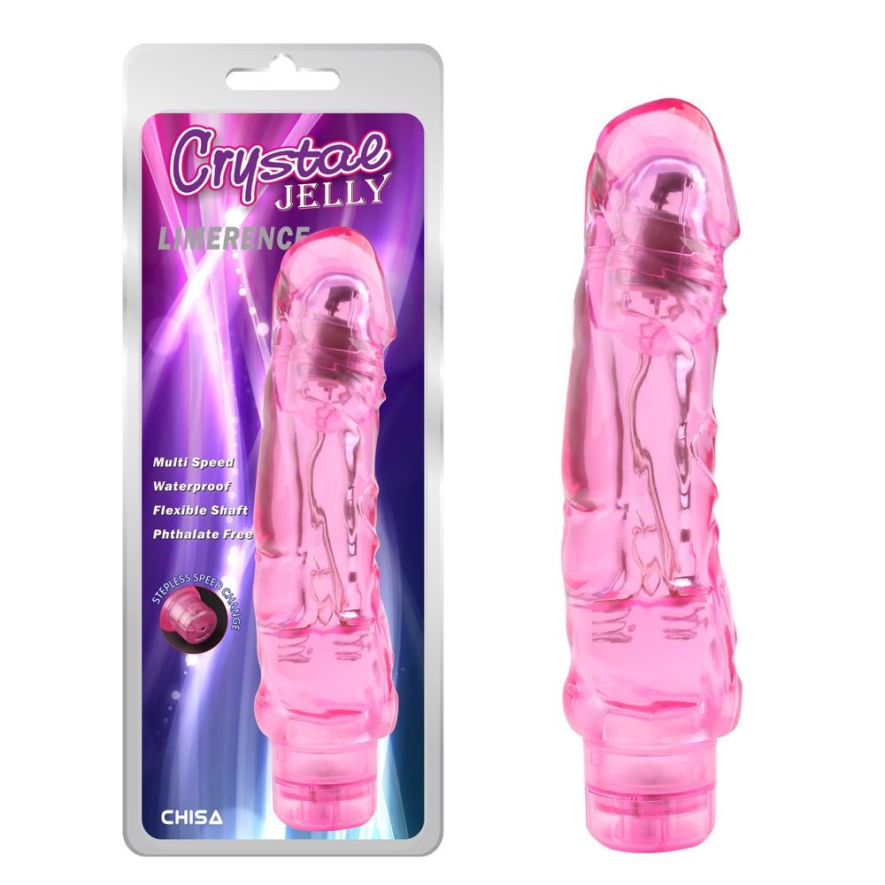 1-Wibrator realistyczny penis członek wypustki 21 cm-1