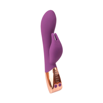 3-Wibrator fioletowy do podwójnej stymulacji 20,5 cm-3