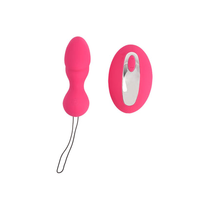 2-Mini różowy penis stymulujący punkt G z pilotem-2