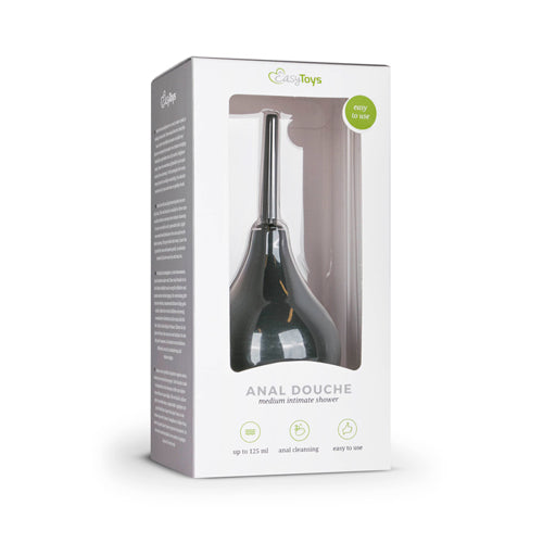3-Easytoys Black Anal Douche - Medium-3