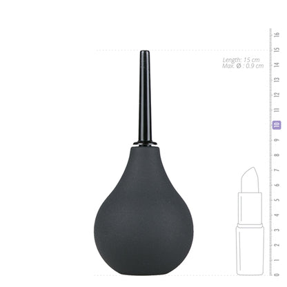 9-Easytoys Black Anal Douche - Medium-9