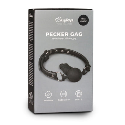 7-Knebel-Ball Gag With Silicone Dong-7