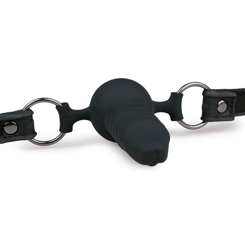 9-Knebel-Ball Gag With Silicone Dong-9