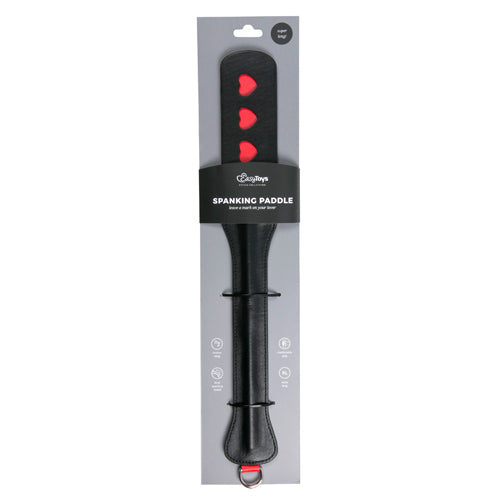 6-Pejcz-Long Leather Paddle With Heart-6