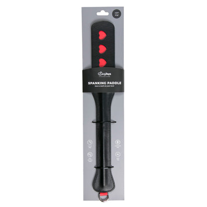 6-Pejcz-Long Leather Paddle With Heart-6