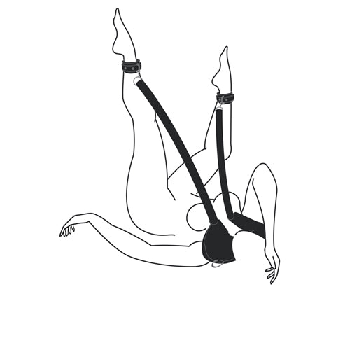 9-Kajdanki-Pillow & Ankle Cuffs Leg Position Strap-9