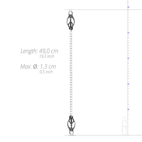 9-Stymulator-Japanese Clover Clamps With Chain-9