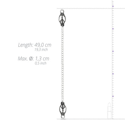 9-Stymulator-Japanese Clover Clamps With Chain-9