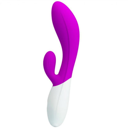 3-Wibrator z masażerem łechtaczki 2 silniki 19cm usb-3