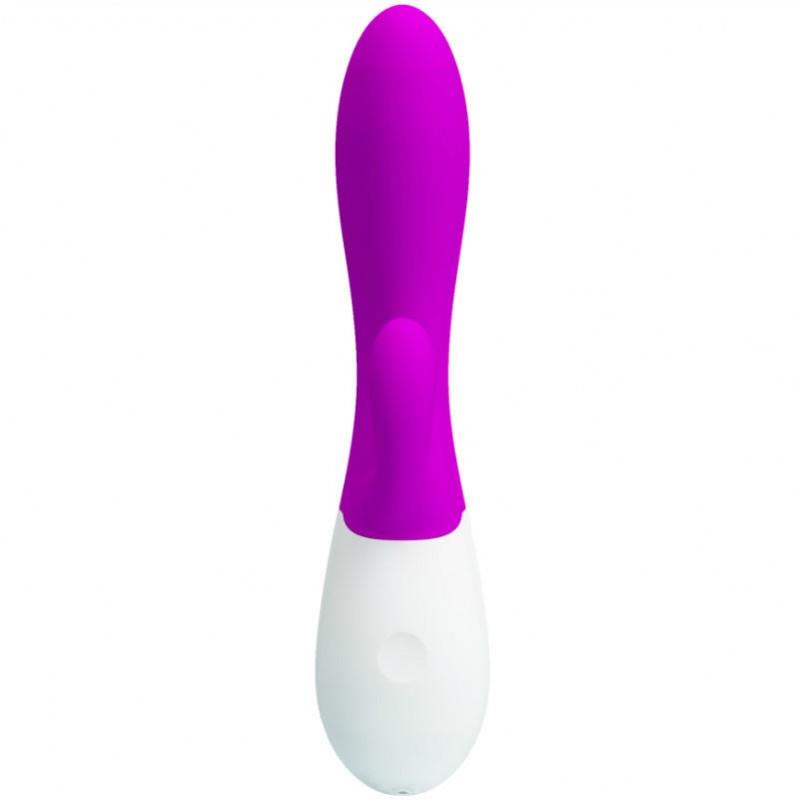 6-Wibrator z masażerem łechtaczki 2 silniki 19cm usb-6