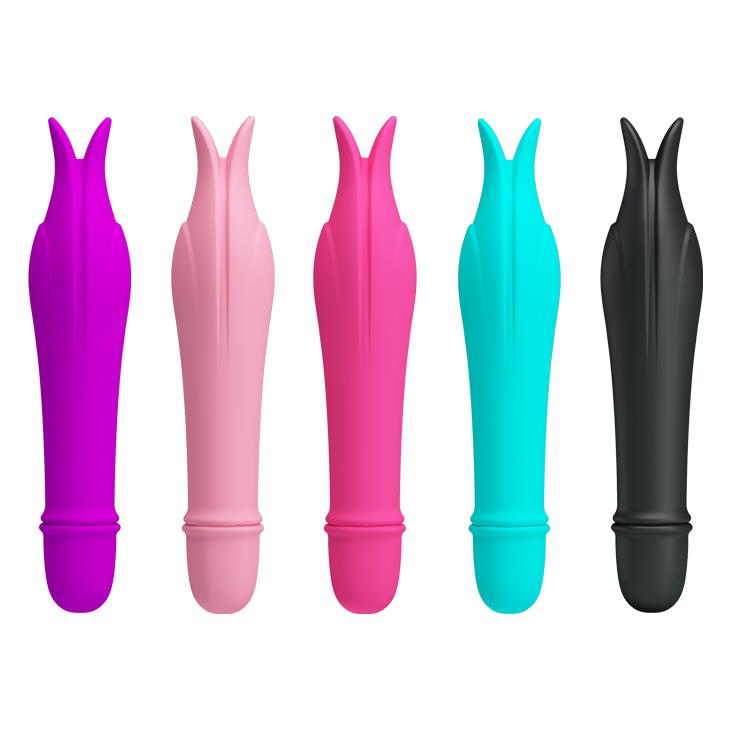 1-Mini silikonowy wibrator różne kolory 10 funkcji-1