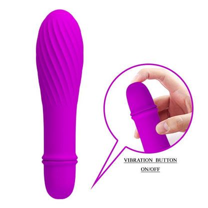 6-Mini silikonowy wibrator różne kolory 10 funkcji-6