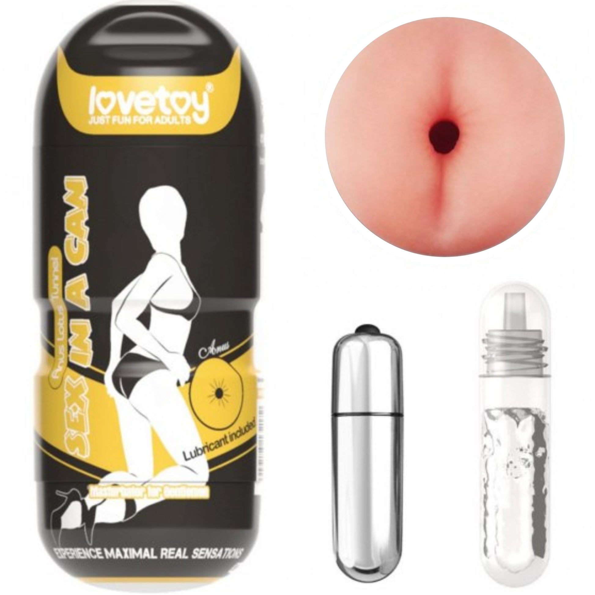 1-Sex analny mocna wibracja ciasna masturbacja odbyt-1