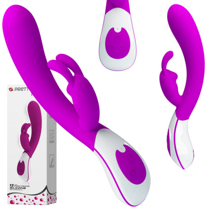 2-Wibrator damski królik do punktu g i łechtaczki usb 12 trybów-2