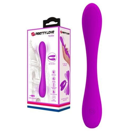5-Zginany wibrator podwójny punkt g łechtaczka 17cm-5